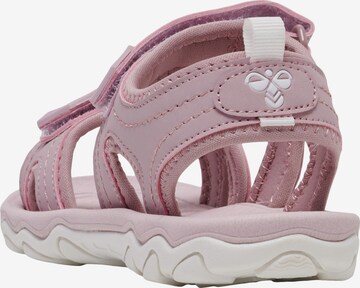 Chaussures ouvertes Hummel en rose