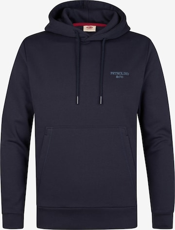 PETROL Sweatshirt in Blue: front