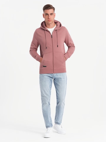 Veste de survêtement Ombre en rose