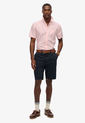 Fit confort Chemise 'City' Superdry en rose