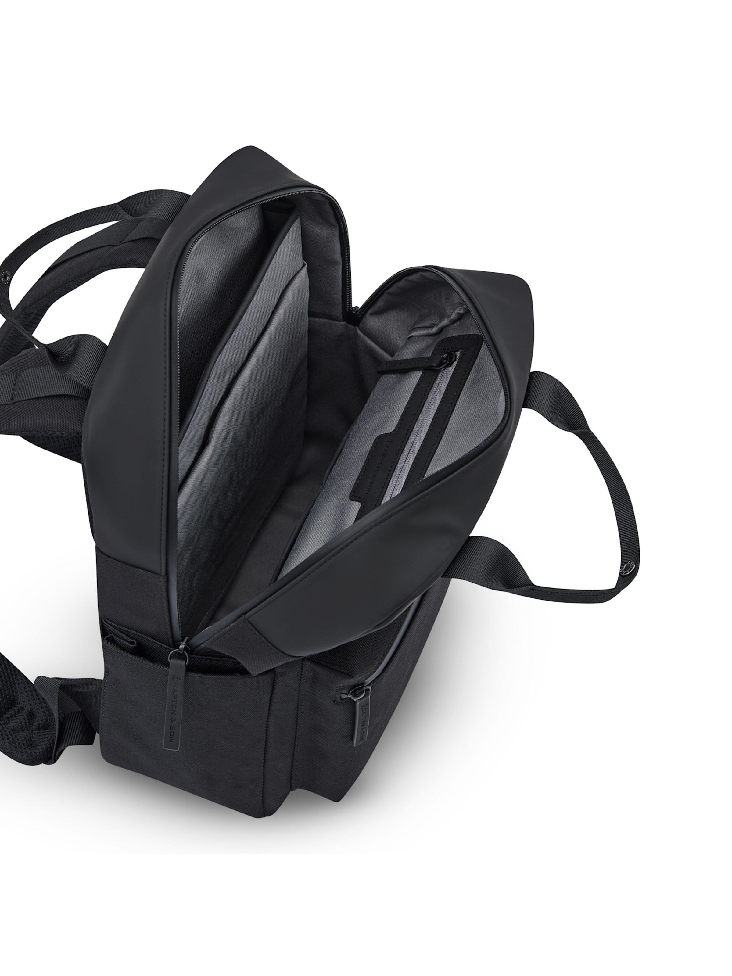 Kapten & Son Backpack 'Bergen Pro' in Black