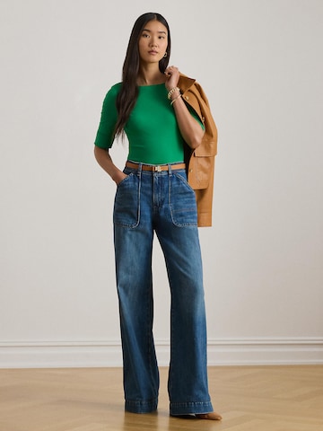 T-shirt 'JUDY' Lauren Ralph Lauren en vert