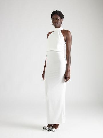 Robe de soirée 'AMBER' WAL G. en blanc : devant