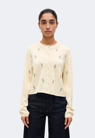OBJECT - Cárdigan 'OBJTHESS' en beige: frente