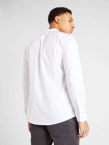 HUGO Slim Fit Hemd 'Enrique' in Weiß