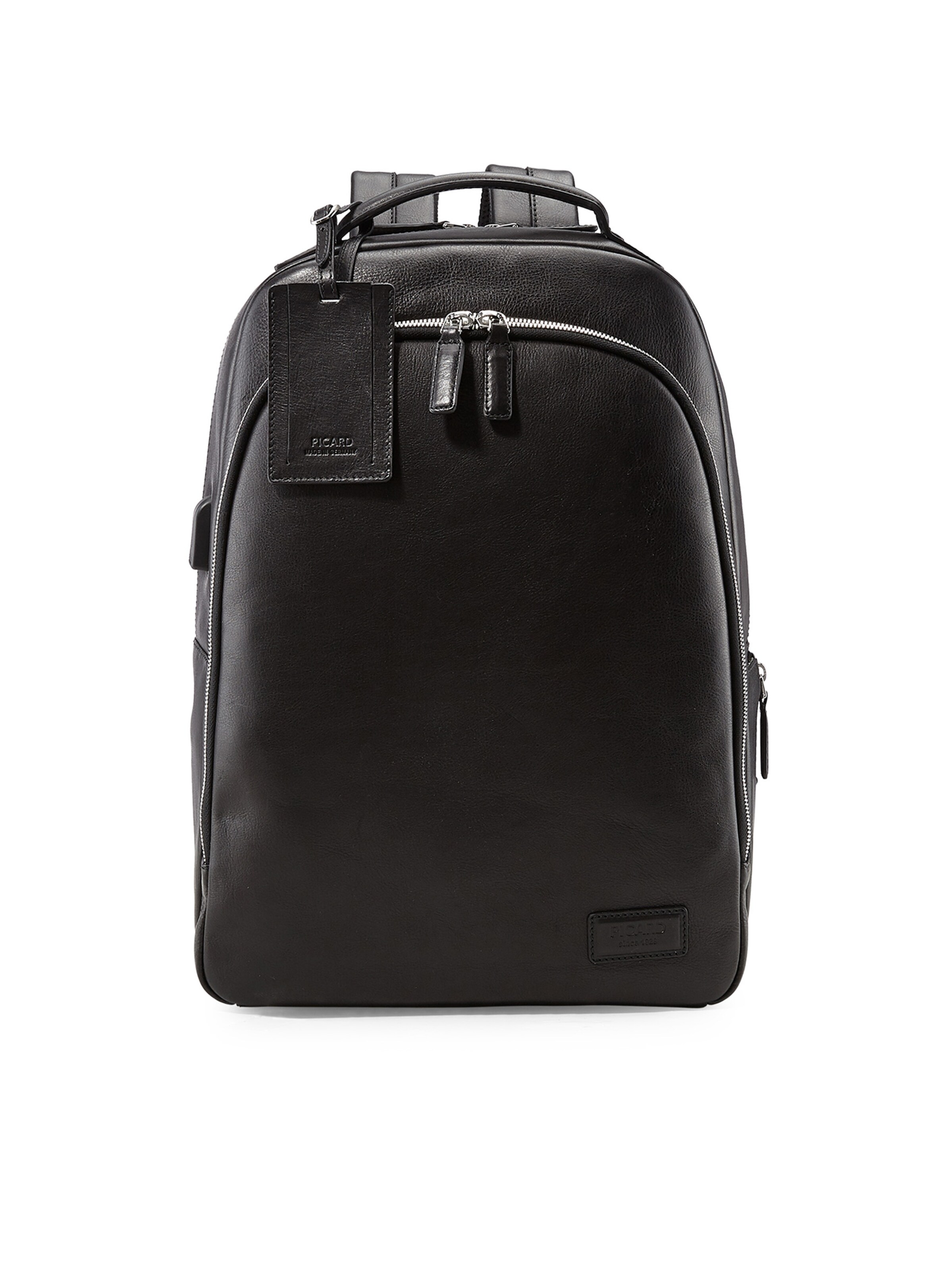 Picard Backpack 'Authentic' in Black: front