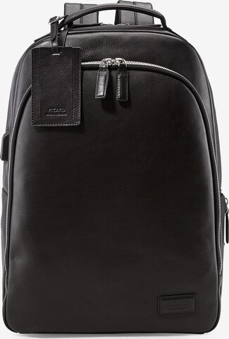 Picard Backpack 'Authentic' in Black: front