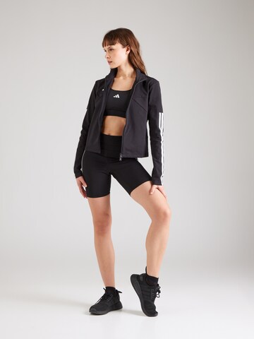 Giacca di felpa sportiva 'TIRO Q2' di ADIDAS SPORTSWEAR in nero