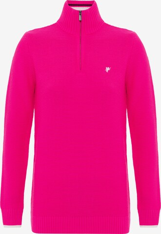 DENIM CULTURE Pullover 'DINA' in Pink: predná strana