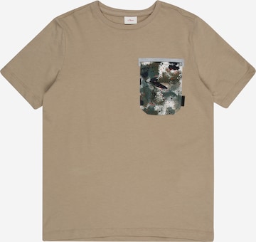 s.Oliver Shirt in Beige: front