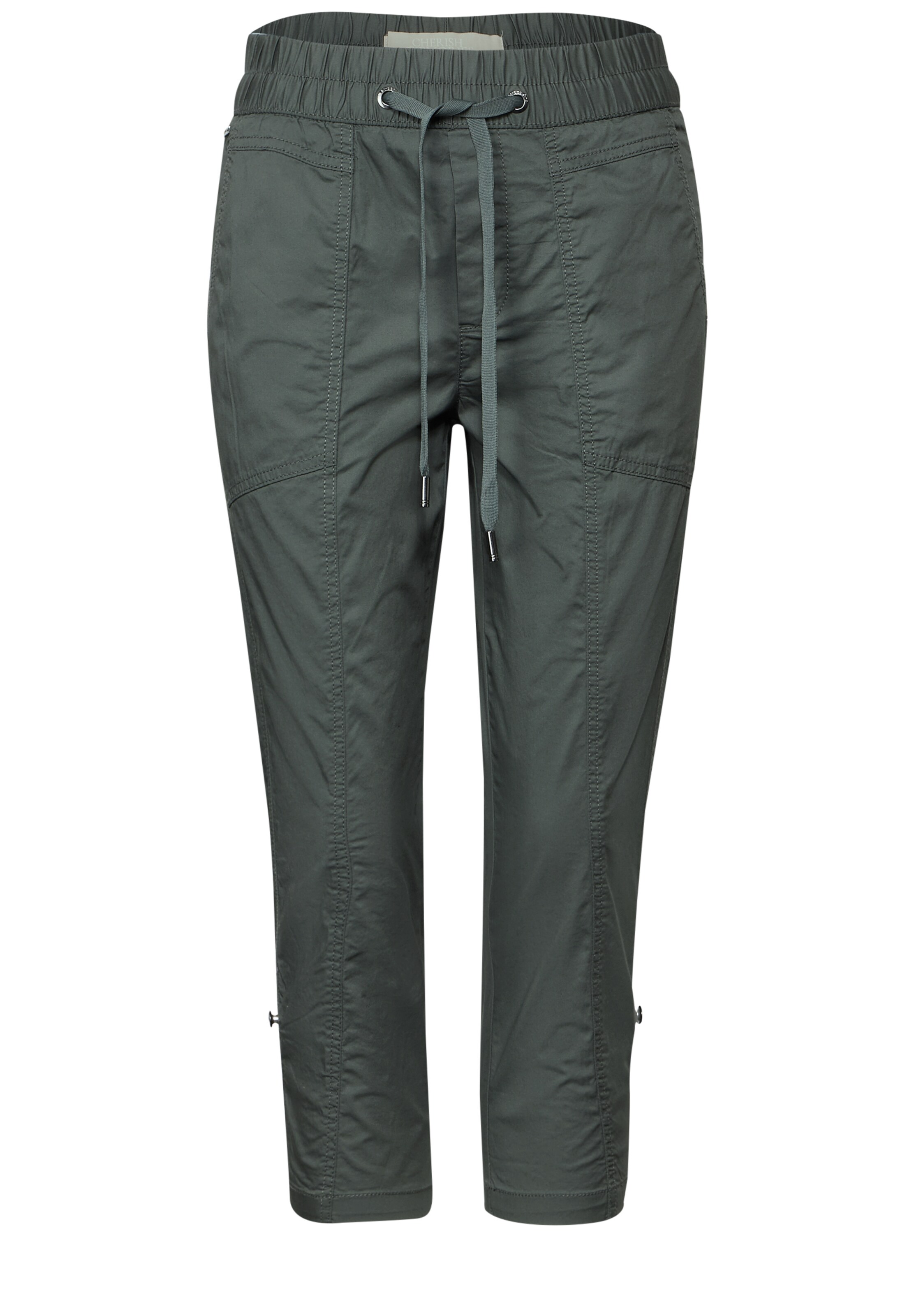 STREET ONE Pants in Green: front