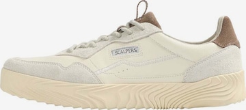 Scalpers Sneakers laag 'Albert' in Wit: voorkant