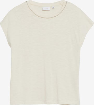 T-shirt COMMA en beige : devant