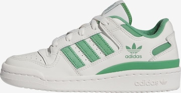 Baskets ' Forum Low CL ' ADIDAS ORIGINALS en blanc : devant