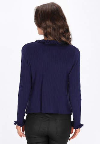 Cardigan faina en bleu