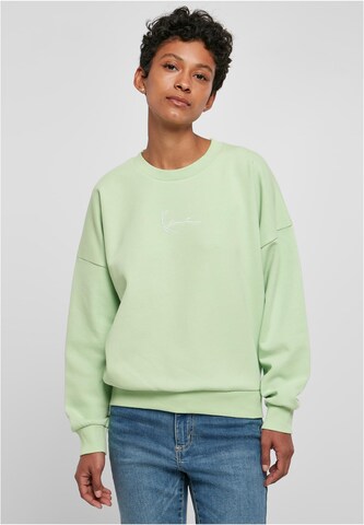 Karl Kani Sweatshirt in Green: front