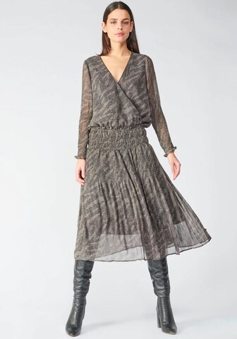 Le Temps Des Cerises Dress 'Bereni' in Grey