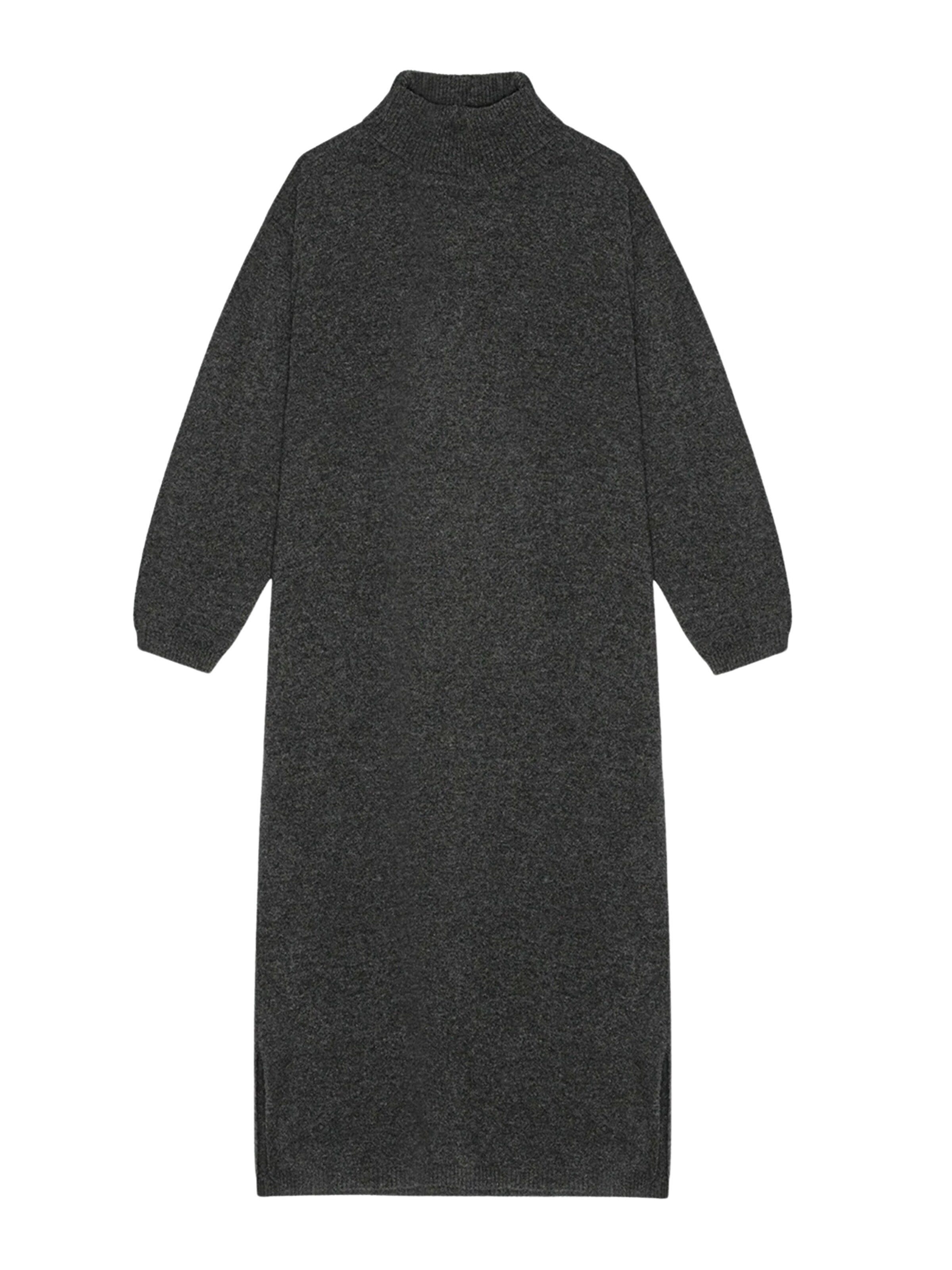 moshi moshi mind Úpletové šaty 'Clara' – šedá: přední strana