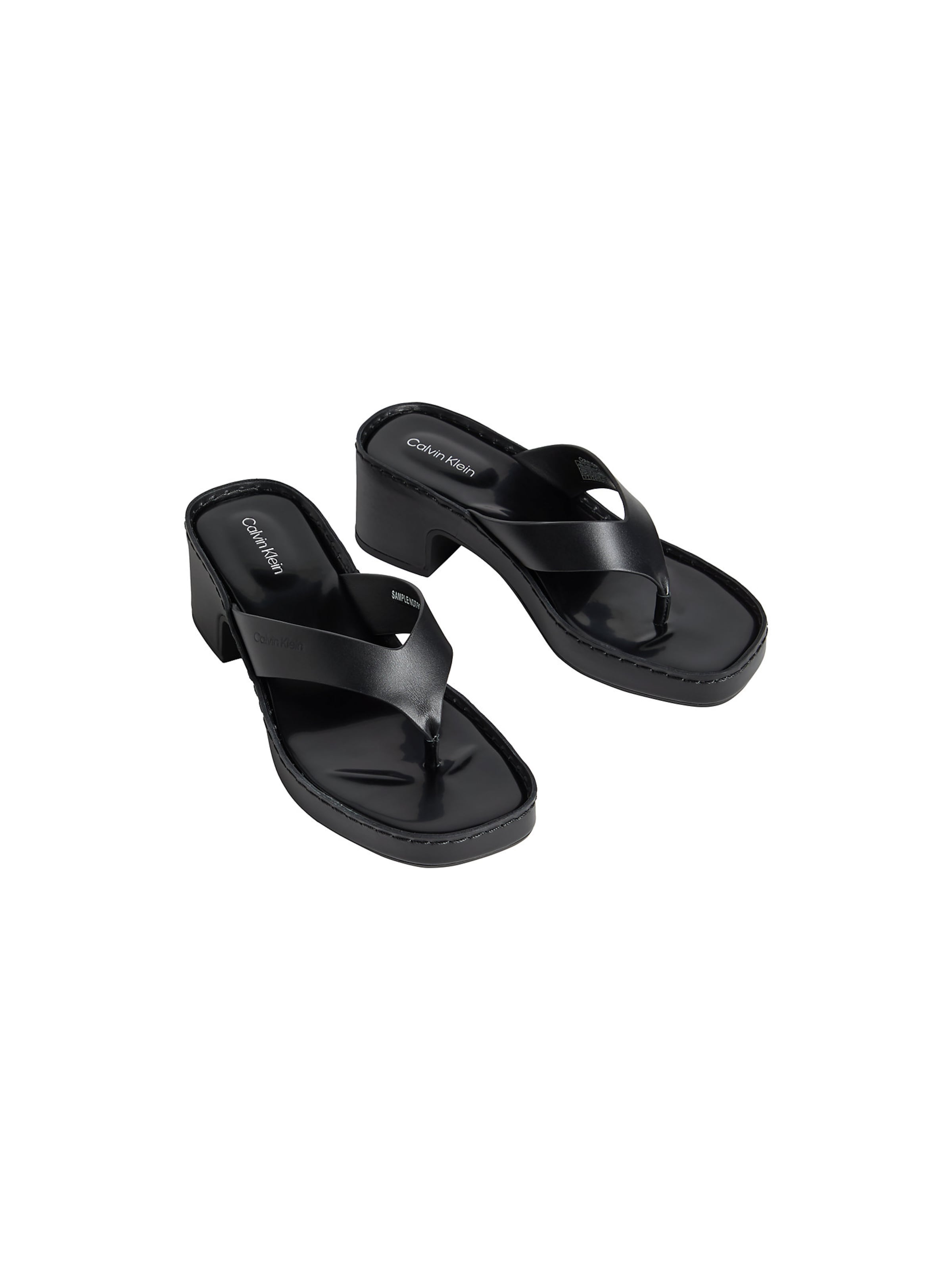 Tongs Calvin Klein en noir