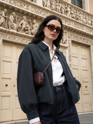 Veste mi-saison 'HDThalia' HYPEDROP en noir