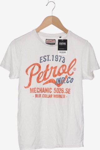 Petrol Industries Shirt in XS in White: front