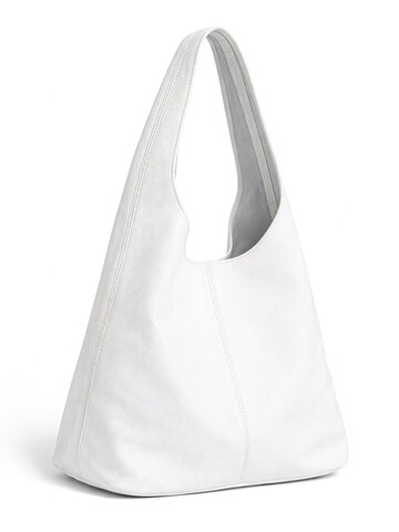 COLLEZIONE ALESSANDRO Schultertasche 'White'‌‌‌‌‌‌‌‌ in Weiß: Vorderseite