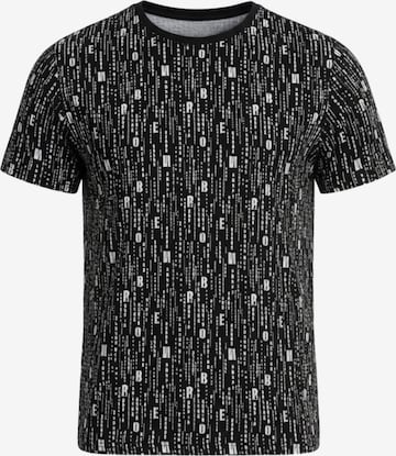 Ombre Shirt in Black: front