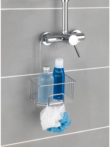 Wenko Shower Accessories 'Milito' in Silver