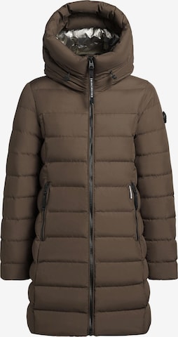 Manteau d’hiver 'Nekar-YM' khujo en vert : devant