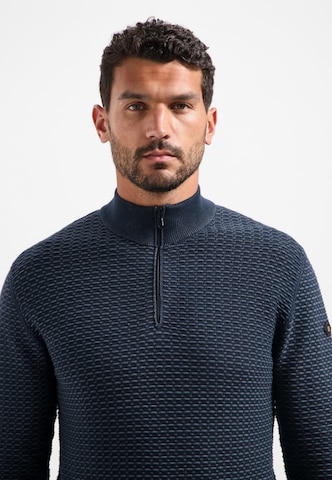 No Excess Sweater in Blue