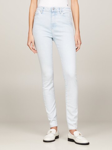 TOMMY HILFIGER Skinny Jeans 'Harlem' in Blauw: voorkant