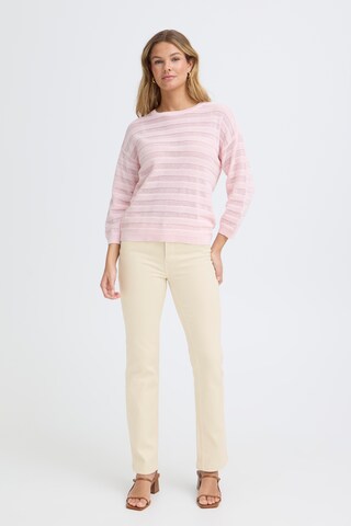 Coupe slim Jean 'FRLUXE ELLI JE 1 ' Fransa en beige