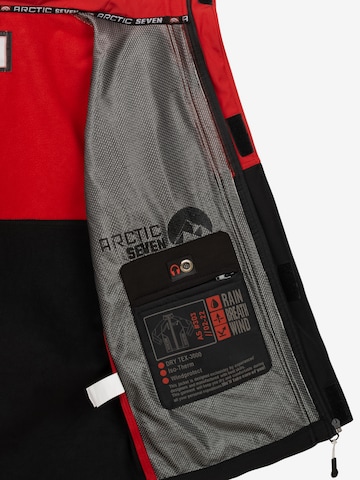 Veste fonctionnelle Arctic Seven en rouge