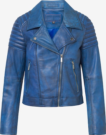 Veste mi-saison Bolongaro Trevor en bleu : devant