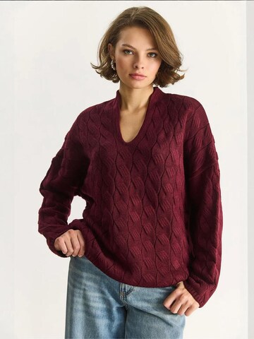 Pullover 'Pullover' di Bianco Lucci in rosso