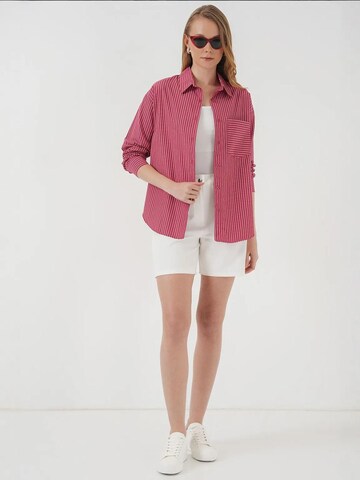 Chemisier Bigdart en rouge