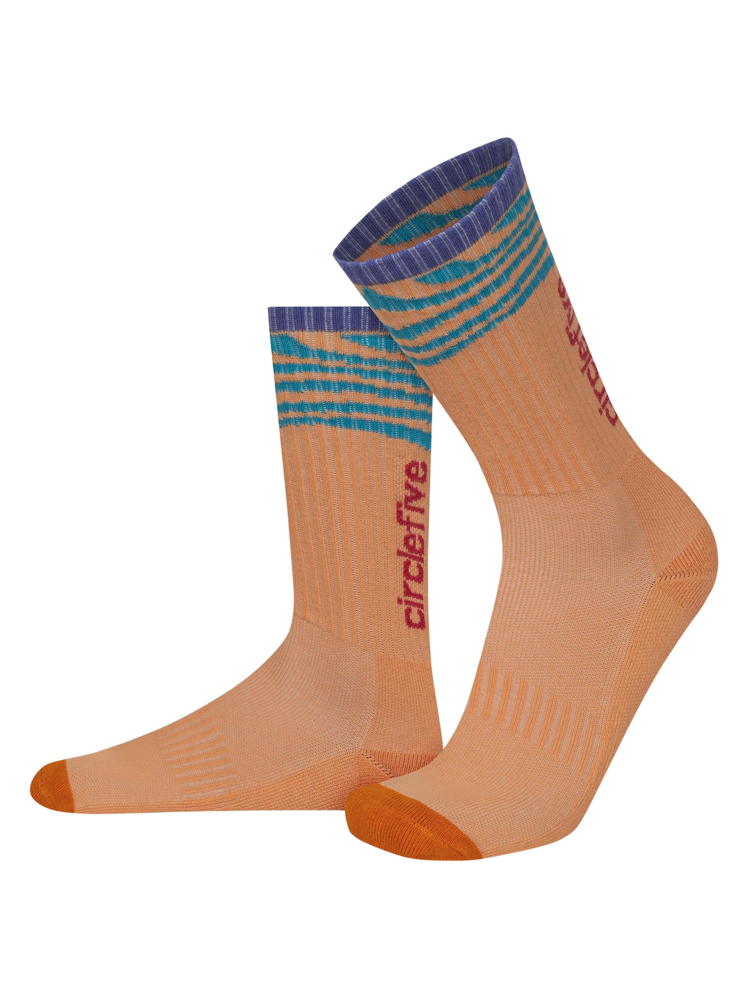 Chaussettes de sport normani en orange