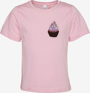 Vero Moda Girl Shirt in Pink: front