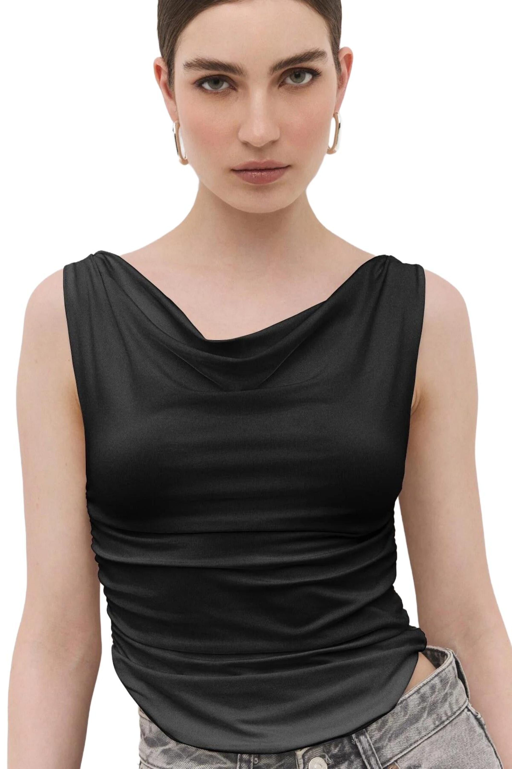 No Matter What Shirt in Zwart: voorkant