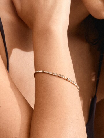 Pilgrim - Pulsera 'Sky' en oro: frente
