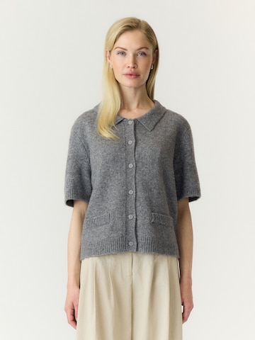 YAS Cardigan 'YASFRilo' i grå: forside