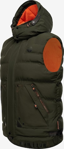 STONE HARBOUR Vest 'Egoor' in Green