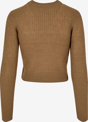 Urban Classics Sweater 'Waffles' in Beige