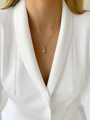 DANIEL CLIFFORD Necklace 'Isabella' in Silver: front