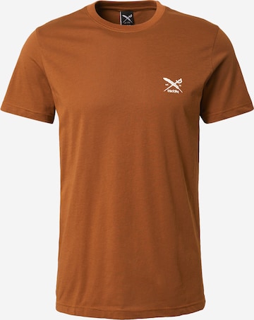Iriedaily T-Shirt in Braun: predná strana