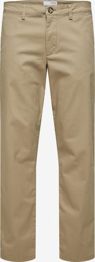 Pantaloni chino 'New Miles' SELECTED HOMME di colore camello / nero / bianco, Visualizzazione prodotti