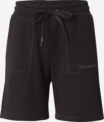 Soccx Pantalon en gris / noir, Vue avec produit