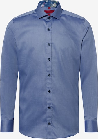 Finshley & Harding Hemd in Blau: Vorderseite