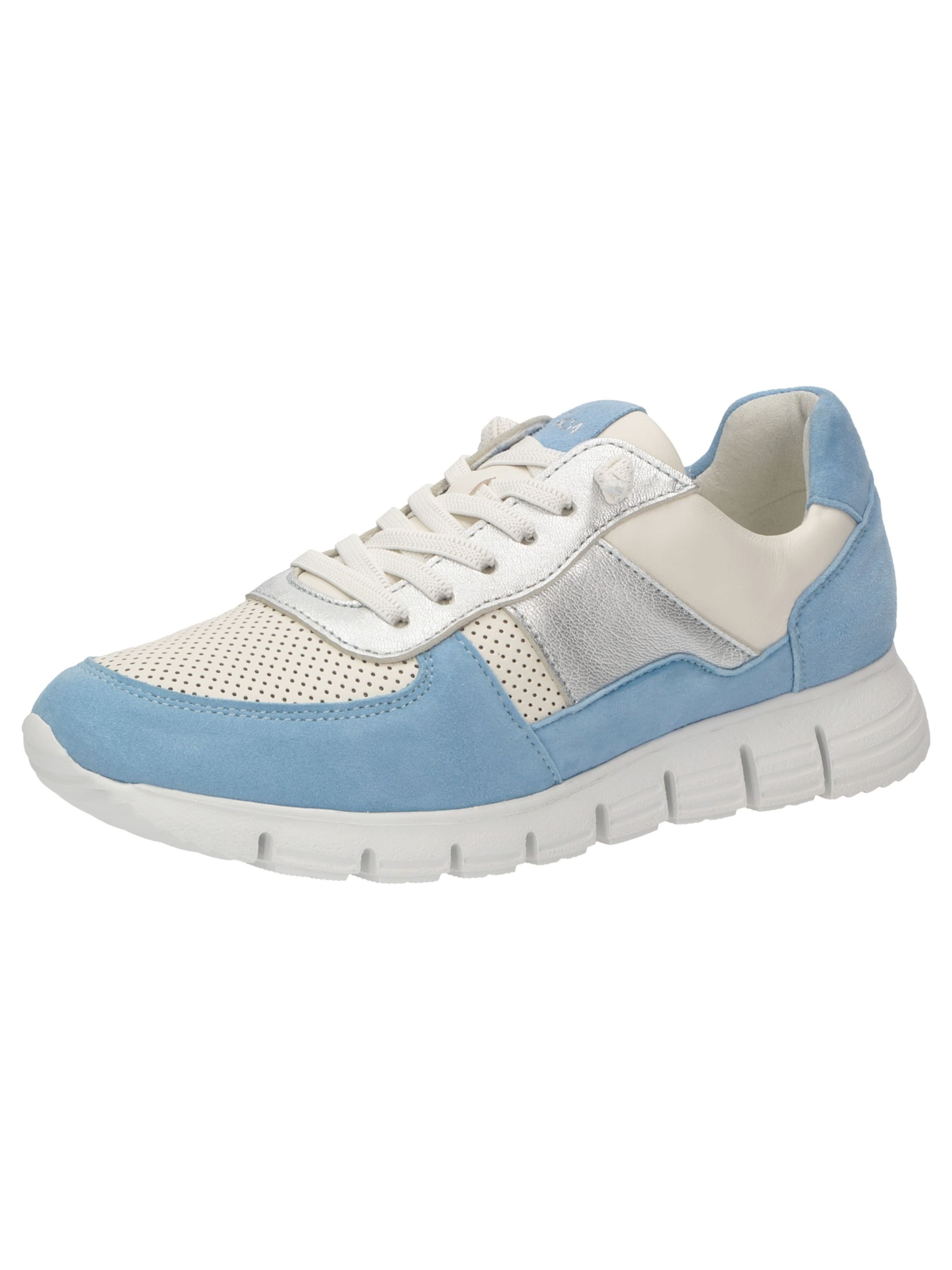 SIOUX Platform trainers 'Mokrunner-D-018' in Blue: front