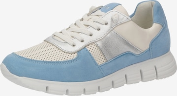 SIOUX Sneakers laag 'Mokrunner-D-018' in Blauw: voorkant